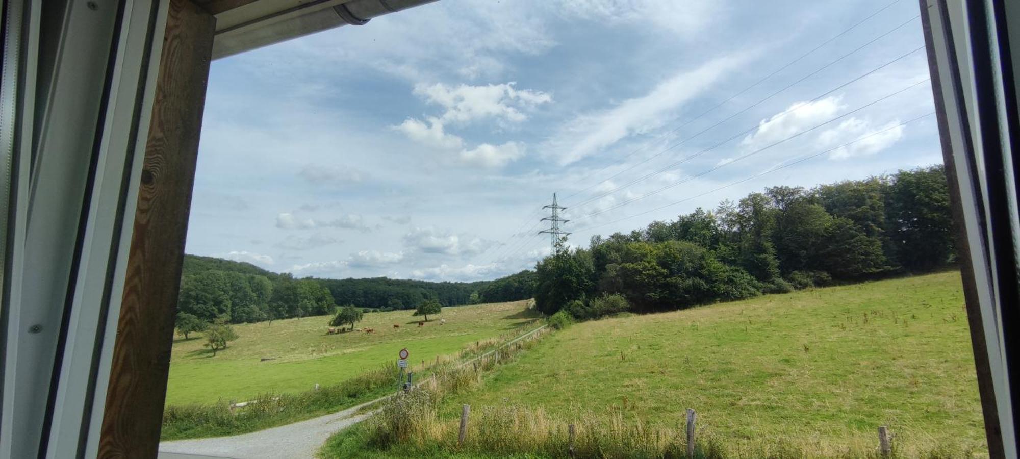 Modernes Rhombushaus Im Naturparadies Sauerland Balve Exterior foto